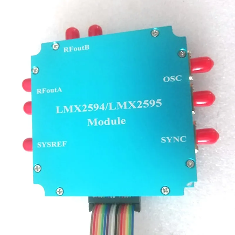 Плата синтезатора частоты LMX2594 LMX2595, фазовый генератор PLL, источник высокочастотного микроволнового сигнала 10МГц-20ГГц
Плата синтезатора частоты LMX2594 LMX2595, фазовый генератор PLL, источник высокочастотного микроволнового сигнала 10МГц-20ГГц