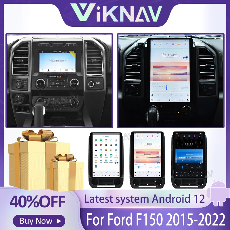 8G+128G Car radio Multimedia Player For Ford F150 Raptor 2015-2022 Android GPS Navigation Audio Radio Stereo Head Unit
8G+128G Car radio Multimedia Player For Ford F150 Raptor 2015-2022 Android GPS Navigation Audio Radio Stereo Head Unit