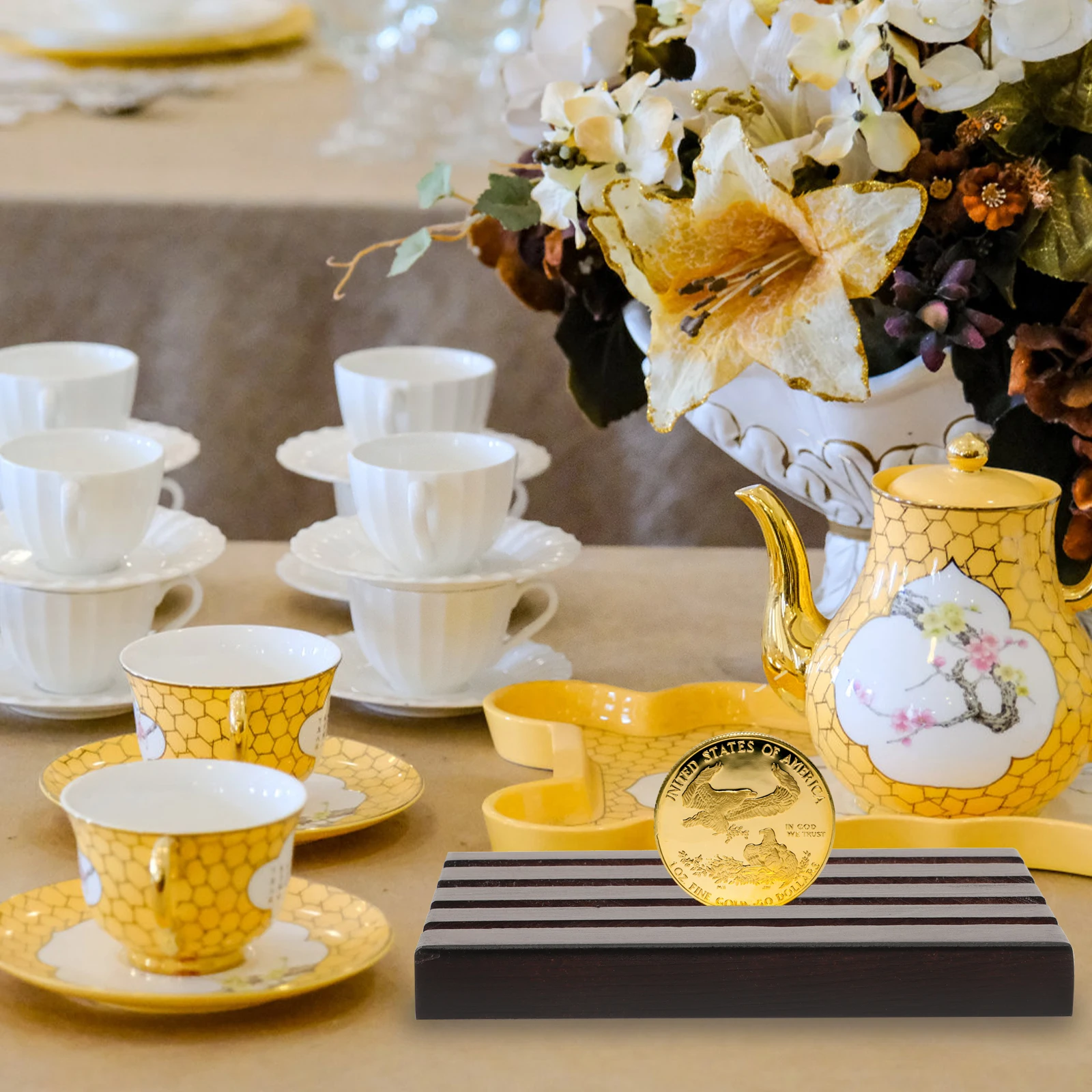 Wooden Display Stand Commemorative Rack Collection Appraisal Supplies Coins Holder Product
Wooden Display Stand Commemorative Rack Collection Appraisal Supplies Coins Holder Product