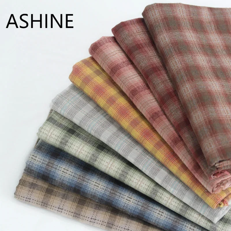50*140CM Soft Plaid Jacquard Japanese Yarn Dyed Cotton Fabric Handmade DIY Professional Quilting Cotton Patchwork Fabrics
50*140CM Soft Plaid Jacquard Japanese Yarn Dyed Cotton Fabric Handmade DIY Professional Quilting Cotton Patchwork Fabrics