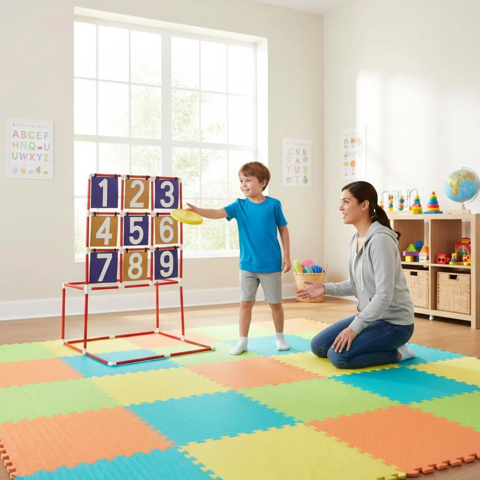 Flying Disc Target Game Indoor Outdoor Use Flying Disc Toss Game Numbered Throwing Target Sturdy Disc Toss Board for School
Flying Disc Target Game Indoor Outdoor Use Flying Disc Toss Game Numbered Throwing Target Sturdy Disc Toss Board for School