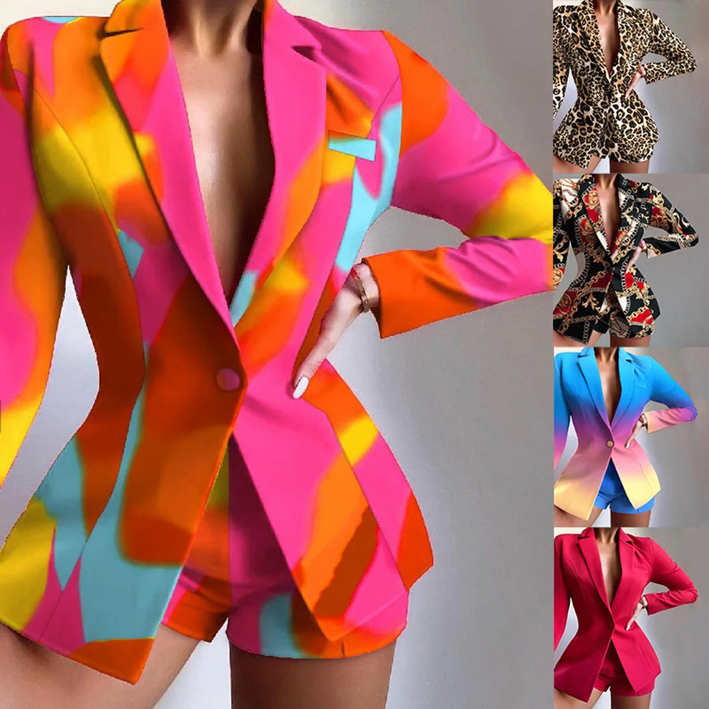 Casual Commuting Suit Set Ele Faionable Print Design Nine Sve Length for Women Men Universal Sle Interview Appropr...
Casual Commuting Suit Set Ele Faionable Print Design Nine Sve Length for Women Men Universal Sle Interview Appropr...