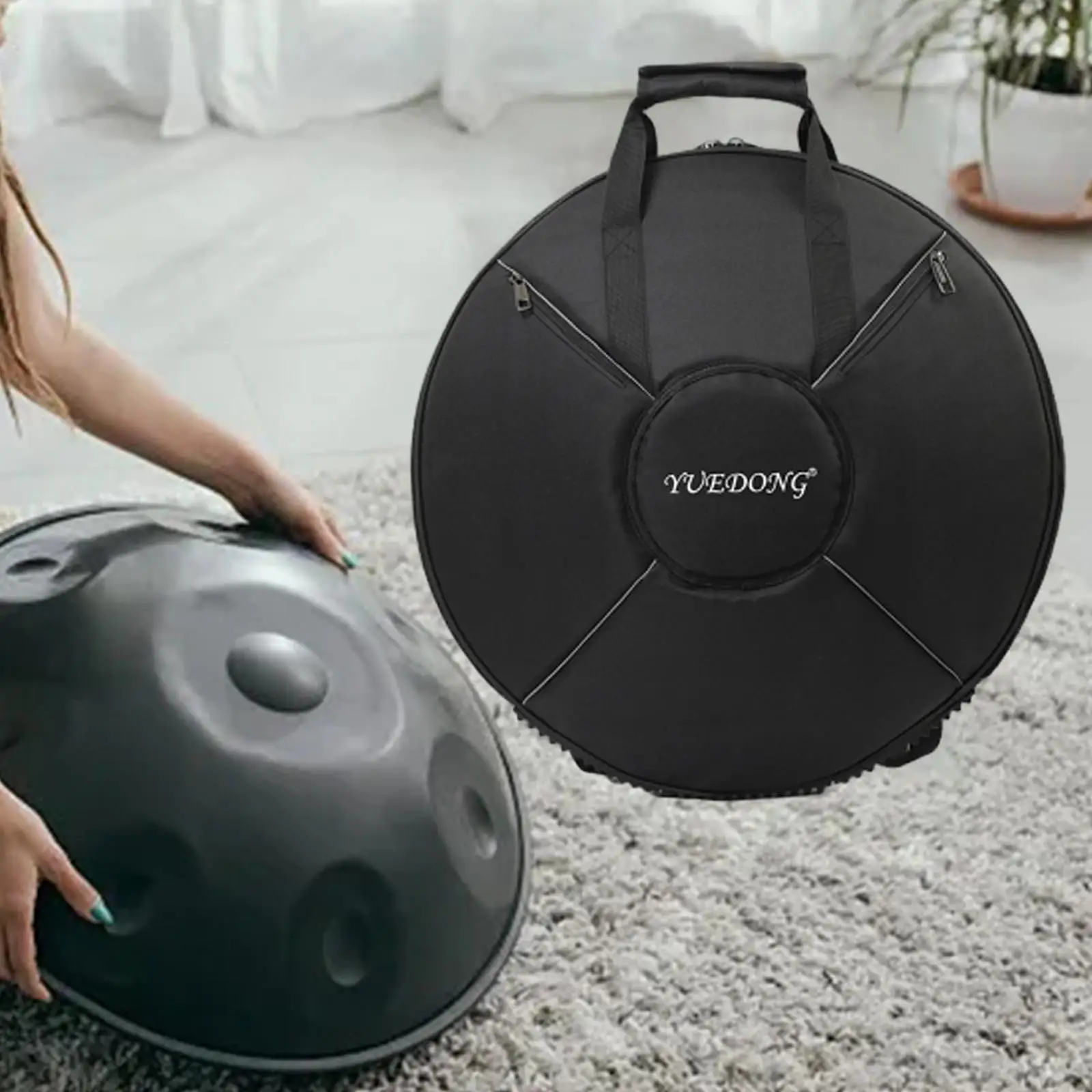 Handpan Drum Bag 23inch Portable Lightweight Wearable Handpan Protective Case Double Shoulder Straps Handpan Bag Instrument Bag
Handpan Drum Bag 23inch Portable Lightweight Wearable Handpan Protective Case Double Shoulder Straps Handpan Bag Instrument Bag
