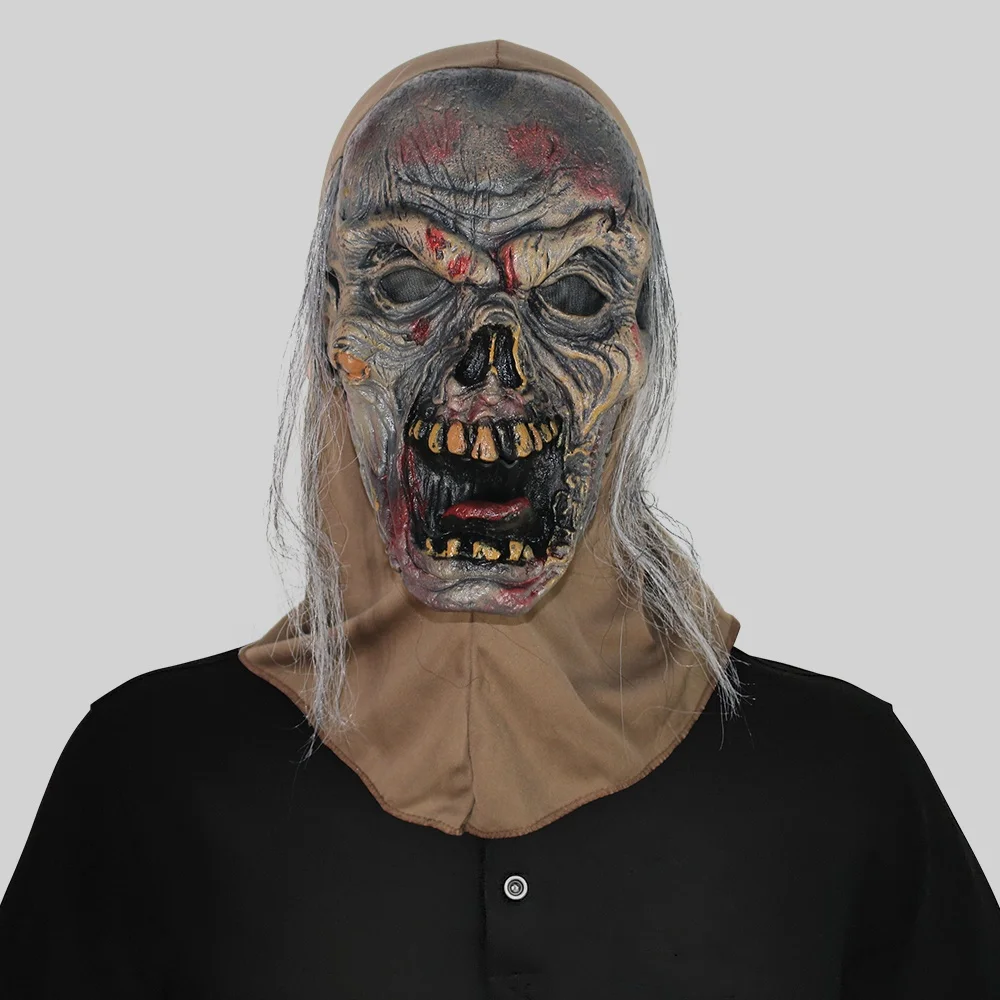 Scary Zombie Head Mask Latex Terror Ghost Vampire Mask for Men Adult Creepy Costume Props Horror Halloween Cosplay Party Decor
Scary Zombie Head Mask Latex Terror Ghost Vampire Mask for Men Adult Creepy Costume Props Horror Halloween Cosplay Party Decor