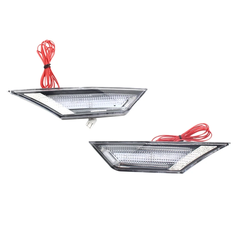 2X светодиодный боковой габаритный фонарь, комплект ламп DRL для Honda Civic 10TH 2016-2020, прозрачный 33800-TBA-A02 33850-TBA-A02
2X светодиодный боковой габаритный фонарь, комплект ламп DRL для Honda Civic 10TH 2016-2020, прозрачный 33800-TBA-A02 33850-TBA-A02