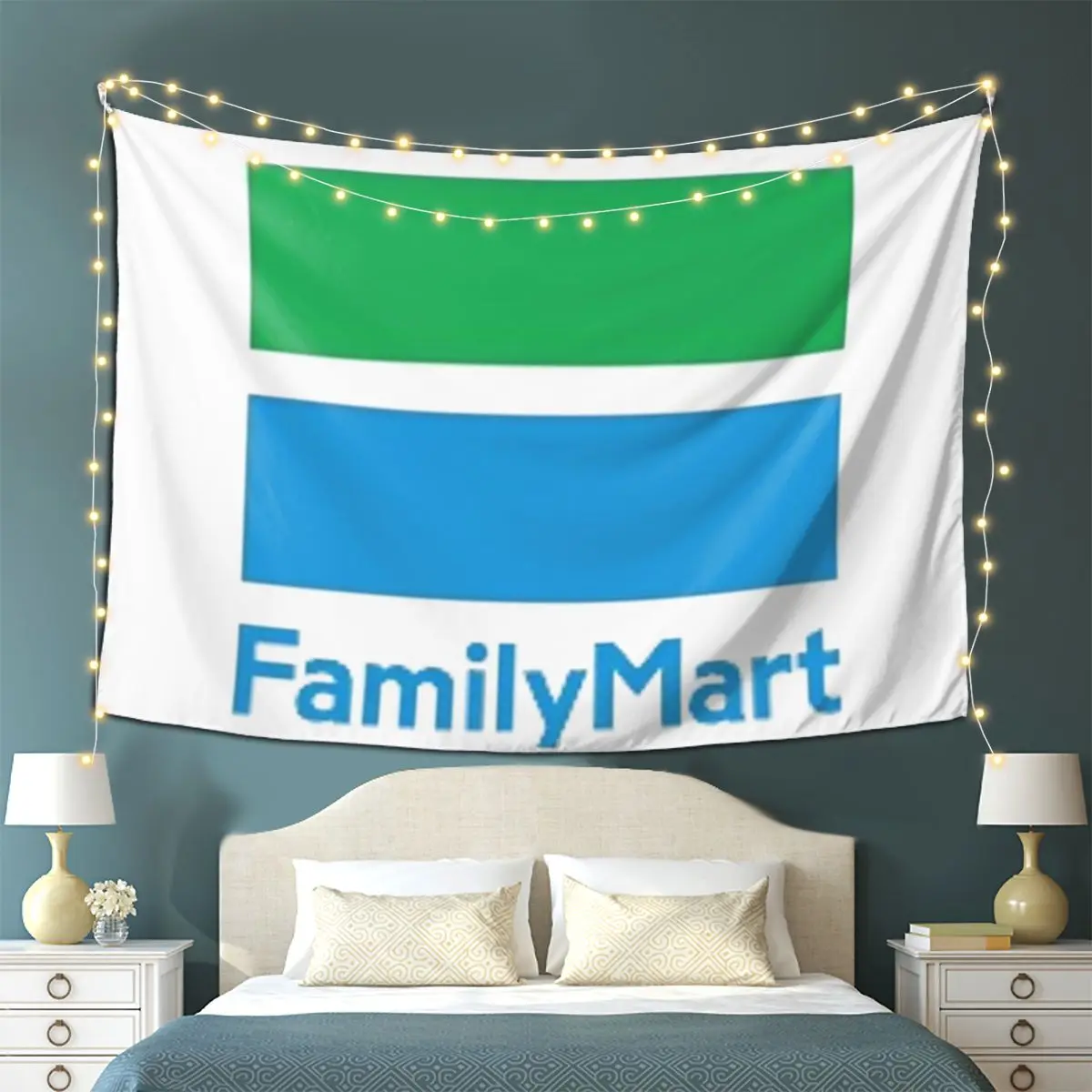 Family Mart Tapestry Wall Hanging Aesthetic Home Decoration Tapestries for Dorm Room
Family Mart Tapestry Wall Hanging Aesthetic Home Decoration Tapestries for Dorm Room