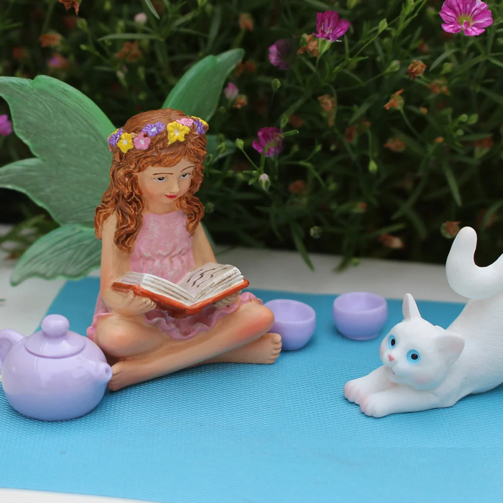 1Set Resin Cat Fairy Garden Sculpture Outdoor Micro Cat Nest Decor Teacup Garden Ornament Yard Decoration Fairy Model 
1Set Resin Cat Fairy Garden Sculpture Outdoor Micro Cat Nest Decor Teacup Garden Ornament Yard Decoration Fairy Model
