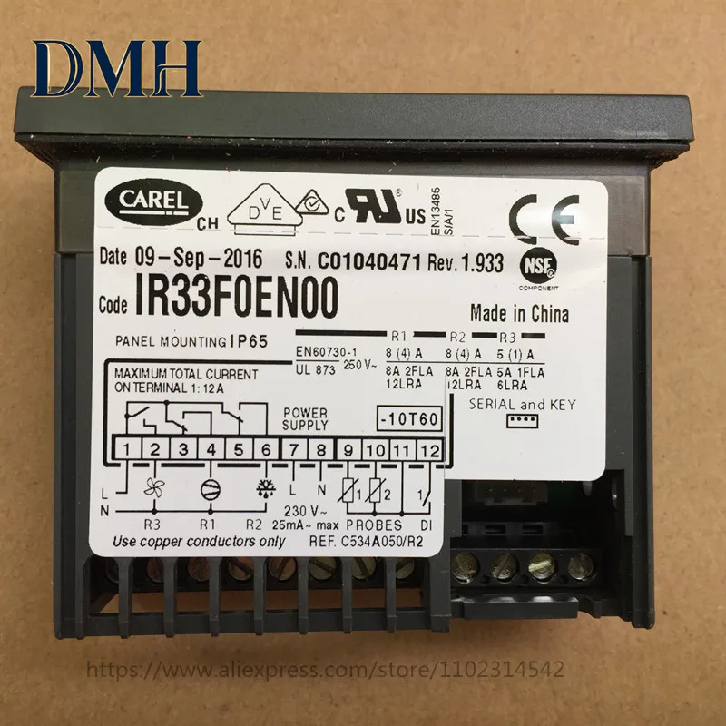 Dmh .New Original Genuine Temperature Controller IR33F0EN00 IR33FOENOO
Dmh .New Original Genuine Temperature Controller IR33F0EN00 IR33FOENOO