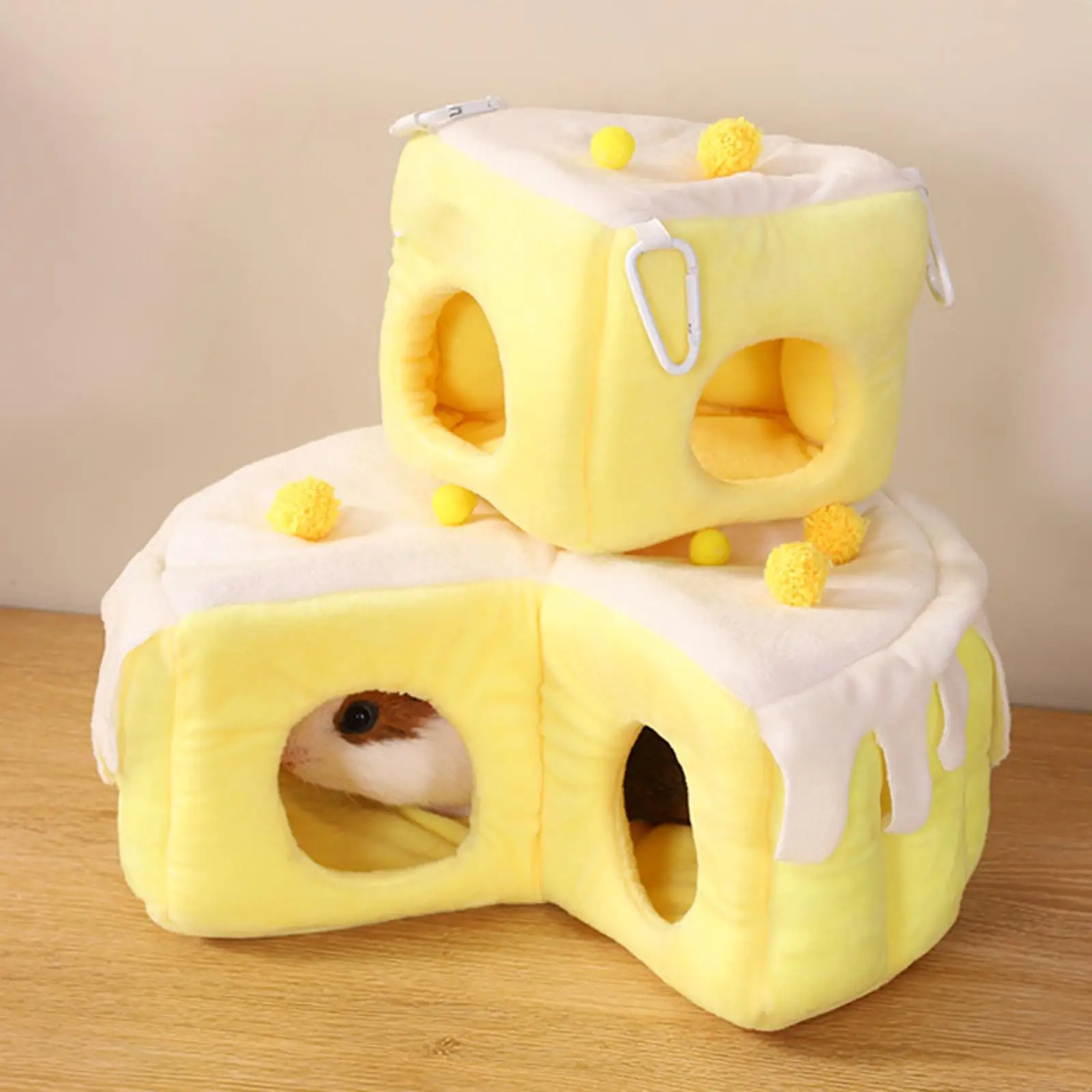 Hamster Bed House Comfortable Winter Guinea Pig Warm Nest Small Animals Cave Bed for Dwarf Sugar Glider Rat Supplies
Hamster Bed House Comfortable Winter Guinea Pig Warm Nest Small Animals Cave Bed for Dwarf Sugar Glider Rat Supplies