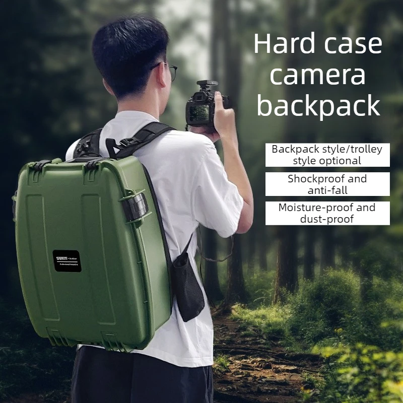 Hard Shell Tool Bag Large Capacity Camera Bag Shockproof DIY Lining Photography Box Portable Outdoor Organize Bags with Lock
Hard Shell Tool Bag Large Capacity Camera Bag Shockproof DIY Lining Photography Box Portable Outdoor Organize Bags with Lock