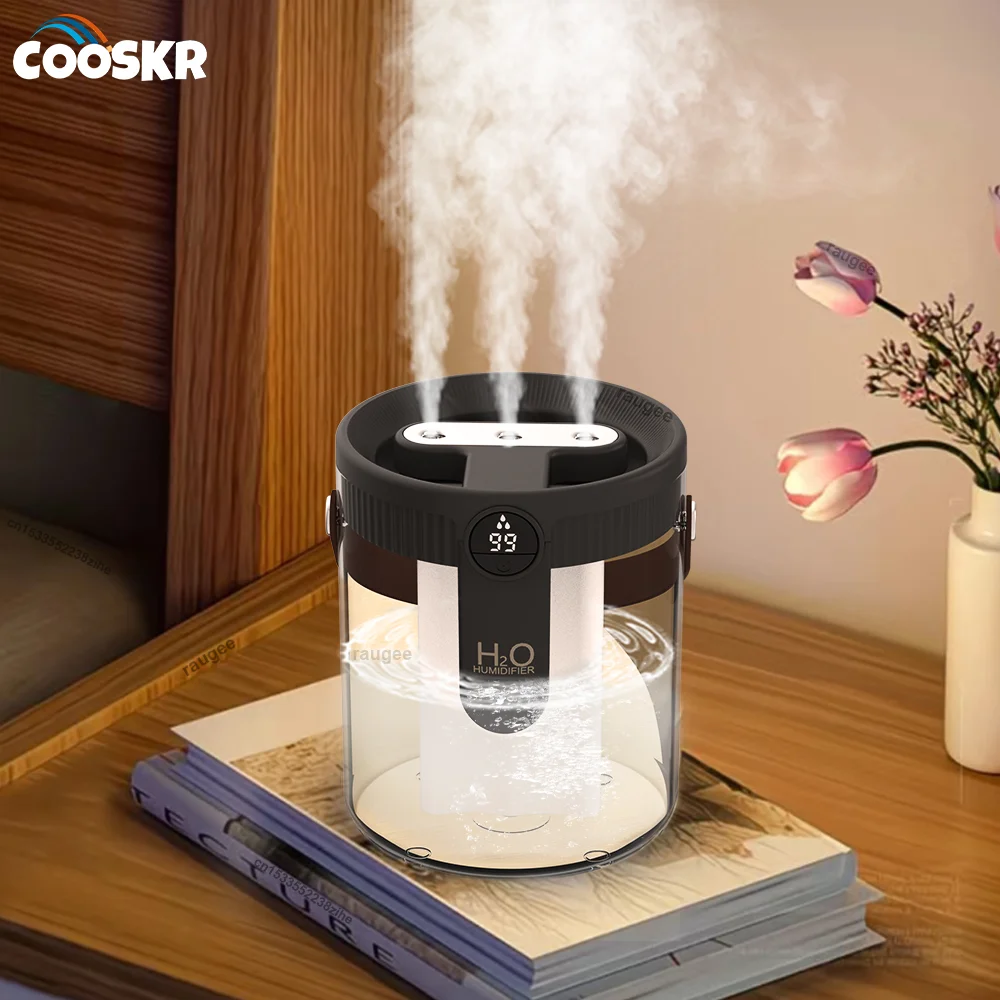 1.5L Air Humidifier Large Capacity Home Humidifier 1800mAh Battery USB Rechargeable Humidifier Silent Mist Maker with LED Light
1.5L Air Humidifier Large Capacity Home Humidifier 1800mAh Battery USB Rechargeable Humidifier Silent Mist Maker with LED Light