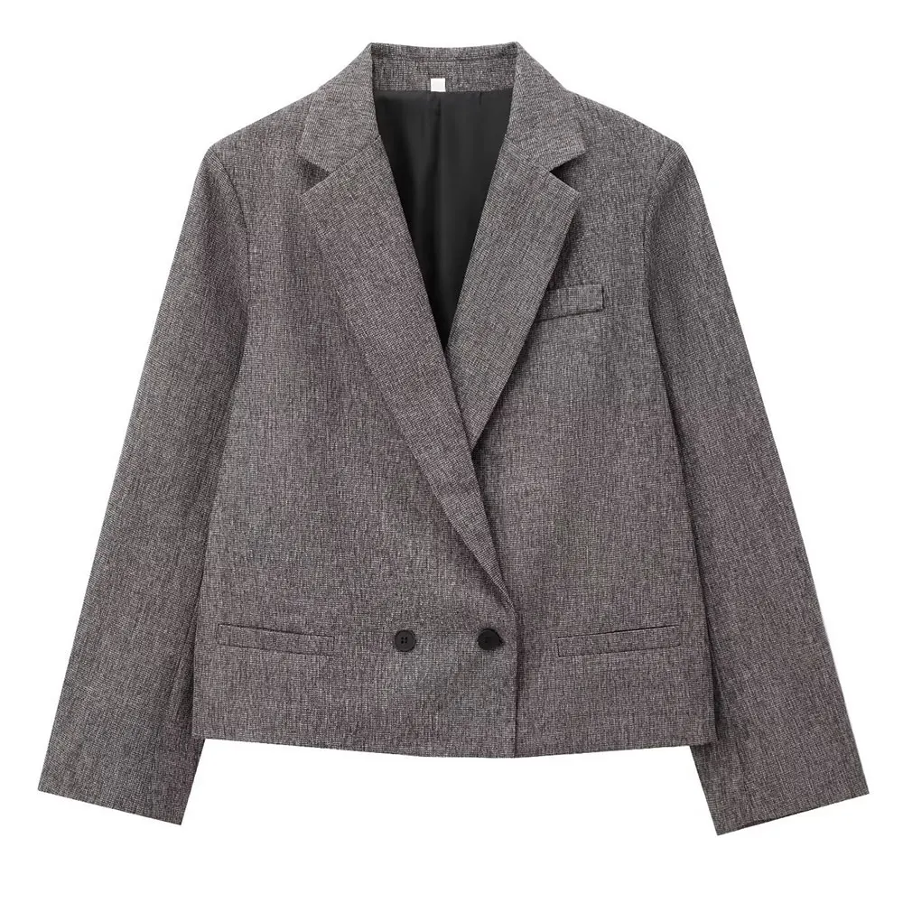 Текстурированный пиджак и брючный костюм, женская модная одежда в европейском и американском стиле, популярная
Текстурированный пиджак и брючный костюм, женская модная одежда в европейском и американском стиле, популярная