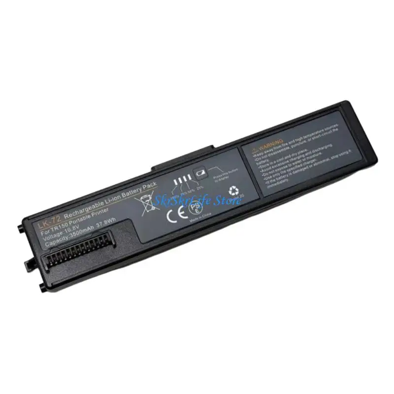 E65E High Capacity LK72 3500mAh Rechargeable Battery For TR150 Portable Prin
E65E High Capacity LK72 3500mAh Rechargeable Battery For TR150 Portable Prin