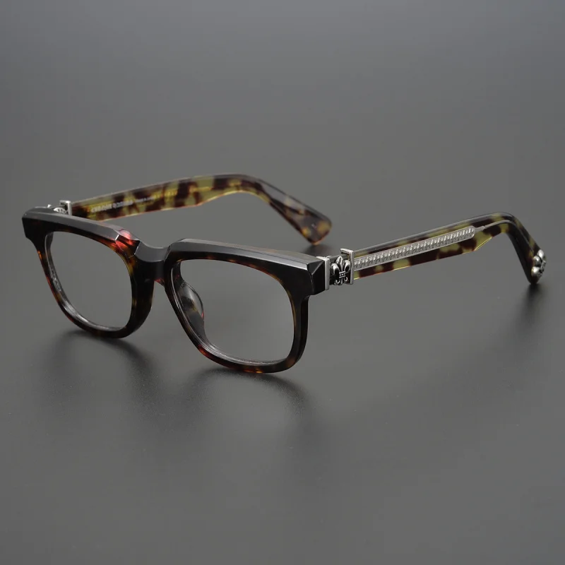 Handmade large myopia glasses frame for men and women universal optical trend glasses
Handmade large myopia glasses frame for men and women universal optical trend glasses