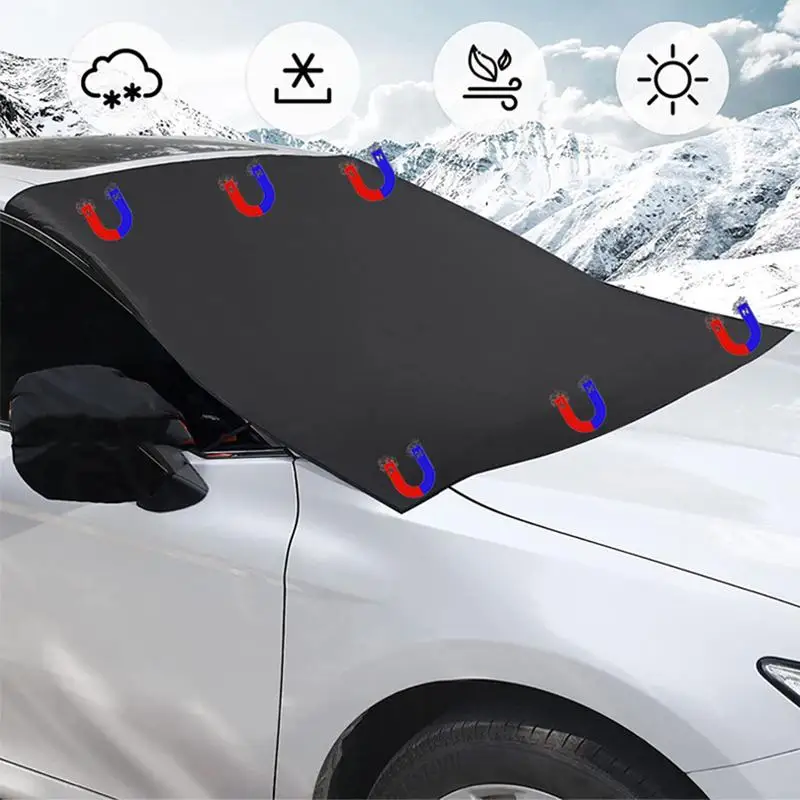 Snow Car Cover Car Windshield Sun Shade Multifunctional Car Front Windscreen Cover Winter Vehicle Accessories For SUV Sedan RV
Snow Car Cover Car Windshield Sun Shade Multifunctional Car Front Windscreen Cover Winter Vehicle Accessories For SUV Sedan RV