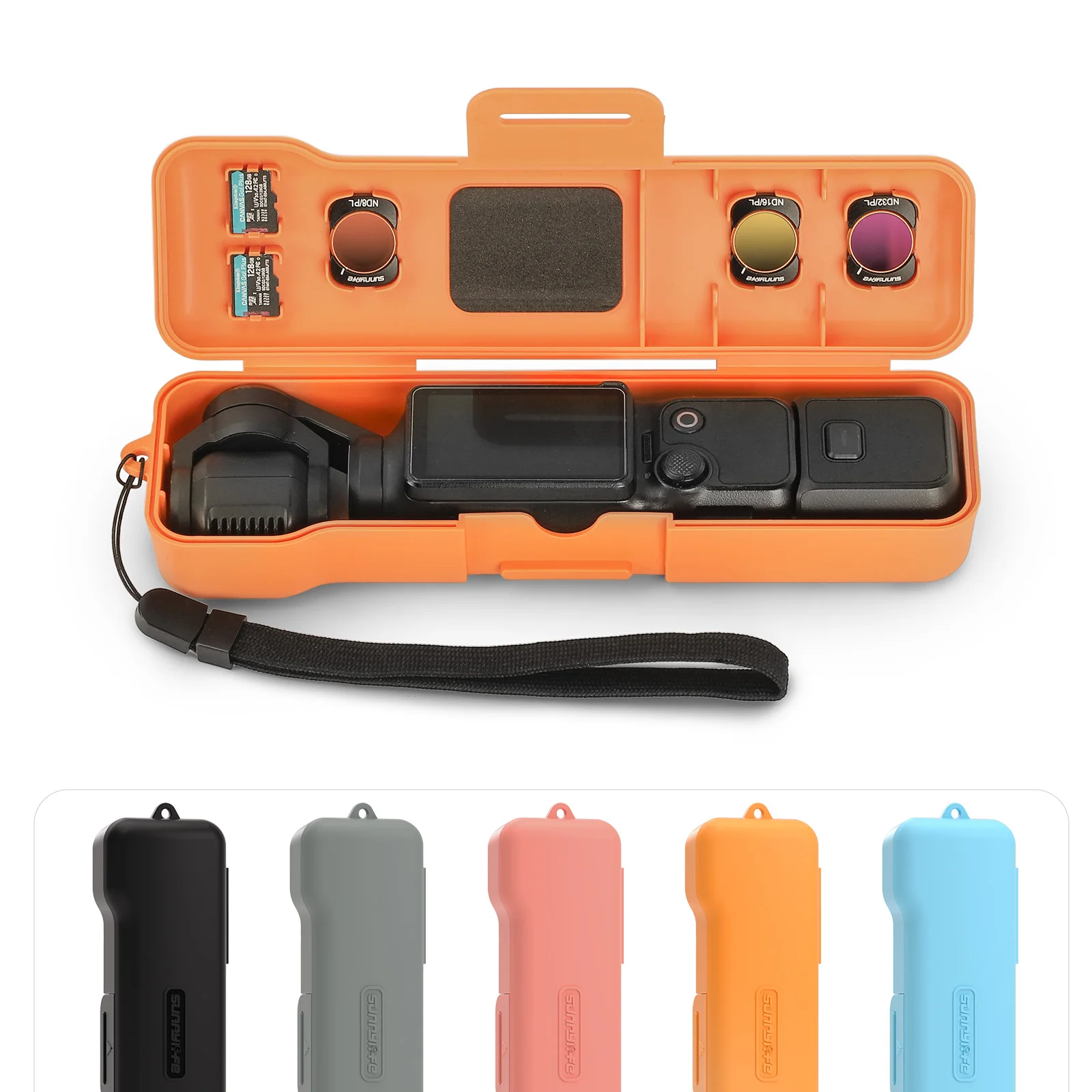For DJI Osmo Pocket3 organizer case drop protection case can store filter accessories
For DJI Osmo Pocket3 organizer case drop protection case can store filter accessories