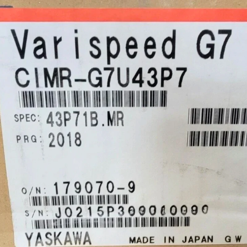 Инвертор Yaskawa CIMR-G7U43P71, новый в наличии, быстрая доставка
Инвертор Yaskawa CIMR-G7U43P71, новый в наличии, быстрая доставка