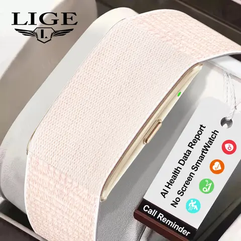 AI Health Smart Watch Men Women Sports Band Fitness Tracker Smart Bracelet Heart Rate Blood Pressure HRV Monitor Smart Wristband