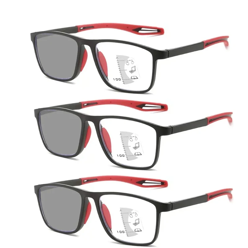 TR90 Frame Photochromic Multifocal Glasses Men Women Square Progressive Reading Glasses Outdoor Sunglasses Presbyopia Eyewear
TR90 Frame Photochromic Multifocal Glasses Men Women Square Progressive Reading Glasses Outdoor Sunglasses Presbyopia Eyewear