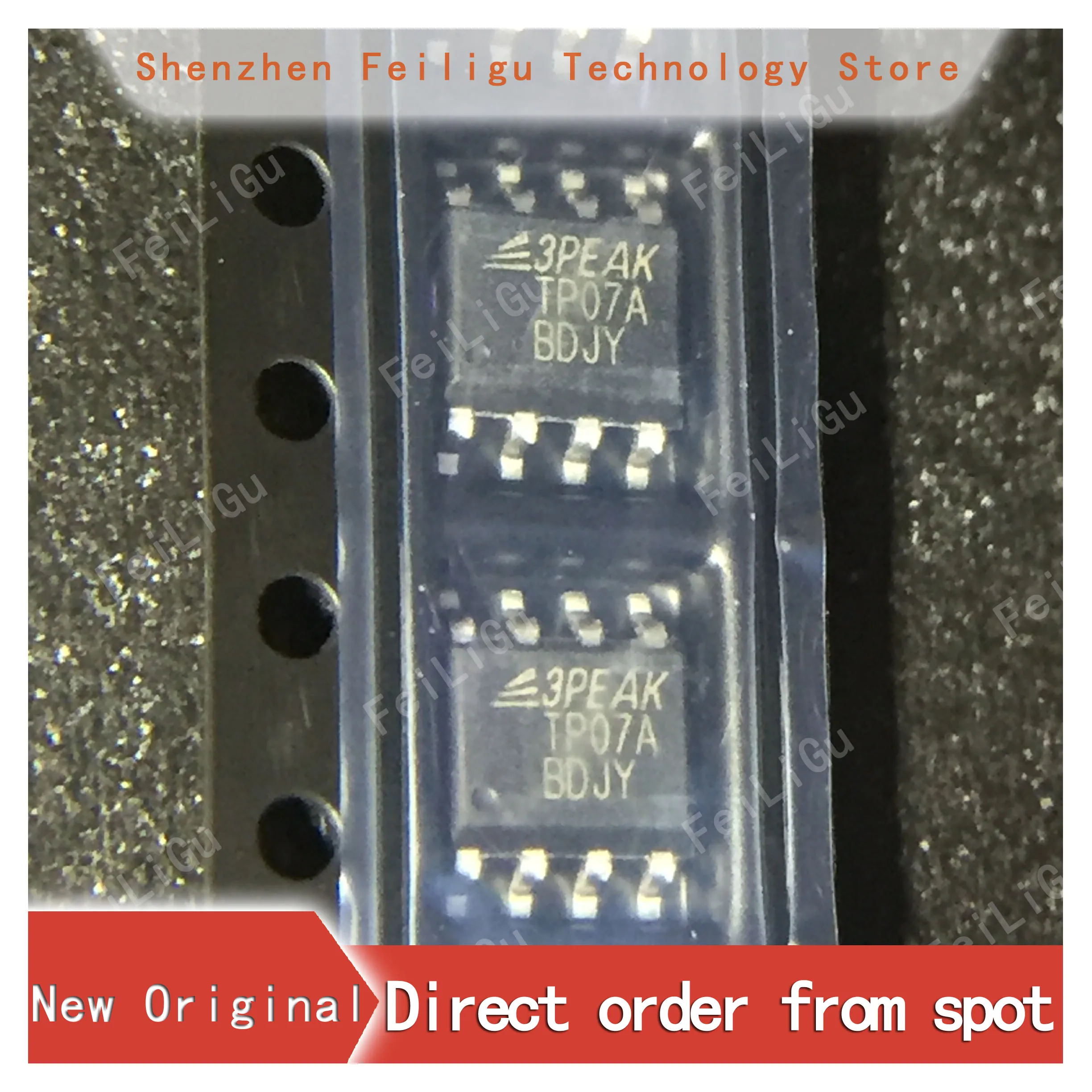 10/30/50/100Pieces 100% (New) Original TP07A-SR TP07A-S TP07A TP07 Package:SOP8 High Voltage Operational Amplifier Chip
10/30/50/100Pieces 100% (New) Original TP07A-SR TP07A-S TP07A TP07 Package:SOP8 High Voltage Operational Amplifier Chip