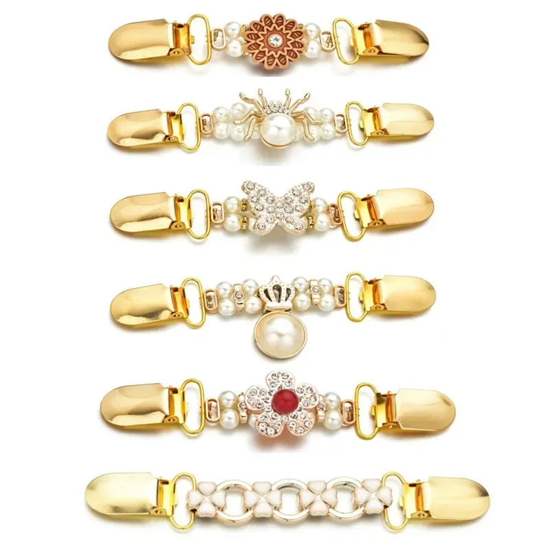 New Design Cardigan Clip Sweater Shawl Clips Keeper Collar Duck-mouth Metal Gold Clip Holder Garters Accessories Jewelry Gift
New Design Cardigan Clip Sweater Shawl Clips Keeper Collar Duck-mouth Metal Gold Clip Holder Garters Accessories Jewelry Gift