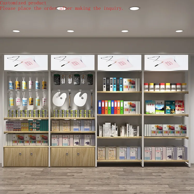 Custom.Mall Стальные и деревянные полки Дизайн удобного магазина Закуски Косметика Полки для витрины Полки для супермаркетов
Custom.Mall Стальные и деревянные полки Дизайн удобного магазина Закуски Косметика Полки для витрины Полки для супермаркетов
