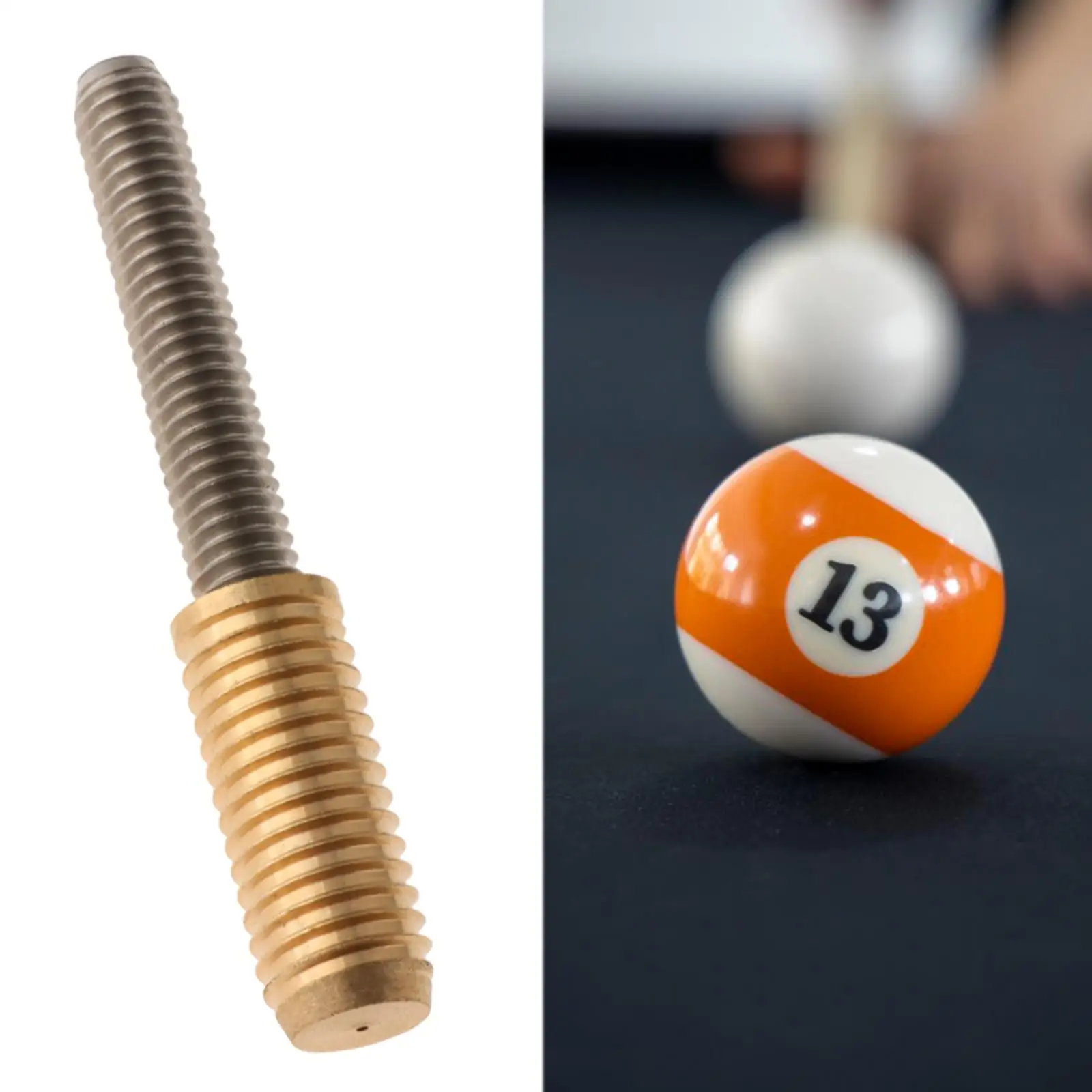 Stainless Steel Billiard Cue Joint Screw Durable Pool Accessories for Cue Shaft Connection
Stainless Steel Billiard Cue Joint Screw Durable Pool Accessories for Cue Shaft Connection