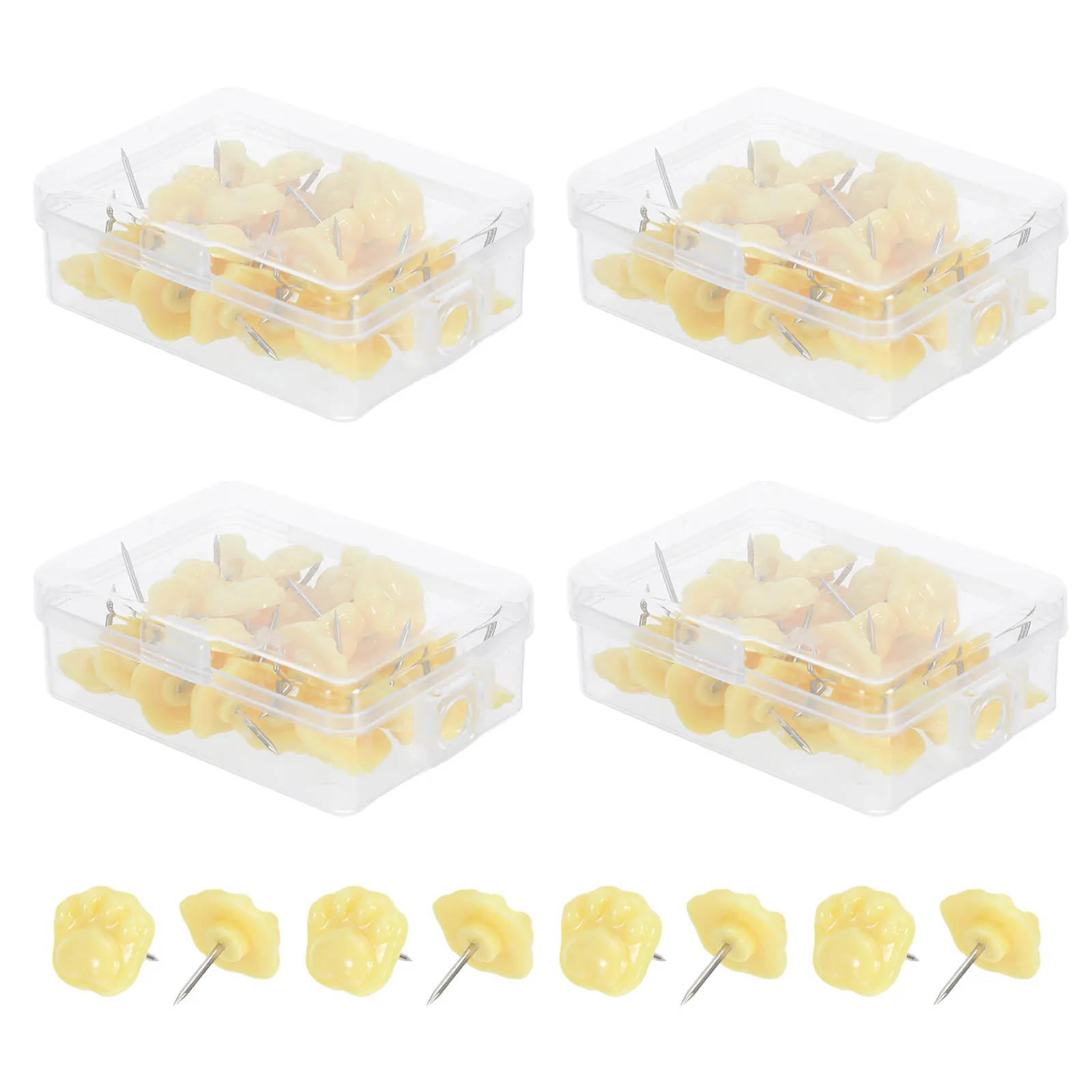 30Pcs Cute Paw Thumb Tacks Decorative Claw Shaped Push Pins for Bulletin Board Cork Wall School Classroom Organization Supplies
30Pcs Cute Paw Thumb Tacks Decorative Claw Shaped Push Pins for Bulletin Board Cork Wall School Classroom Organization Supplies