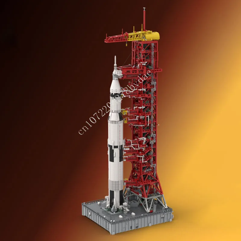 15161 PCS 1:110 Scale Space Rocket Launcher Building Blocks Model Assembly Educational Toy Collection For Adults Home Decoration
15161 PCS 1:110 Scale Space Rocket Launcher Building Blocks Model Assembly Educational Toy Collection For Adults Home Decoration