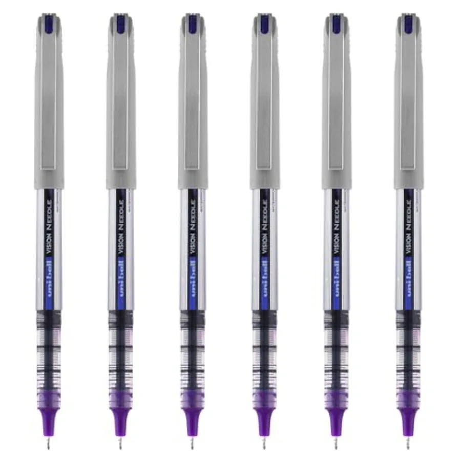 uniball Vision Needle Rollerball Pen, Fine Point 0.7mm,Ink, 6 Pens
uniball Vision Needle Rollerball Pen, Fine Point 0.7mm,Ink, 6 Pens