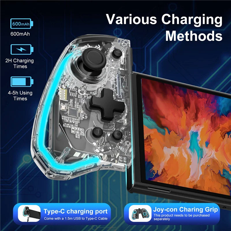 Suitable Elite Plus Joypad ALPS Analog Stick No Deadzone No Drifting With Light For Swtich/Lite/OLED A Easy Install Easy To Use
Suitable Elite Plus Joypad ALPS Analog Stick No Deadzone No Drifting With Light For Swtich/Lite/OLED A Easy Install Easy To Use