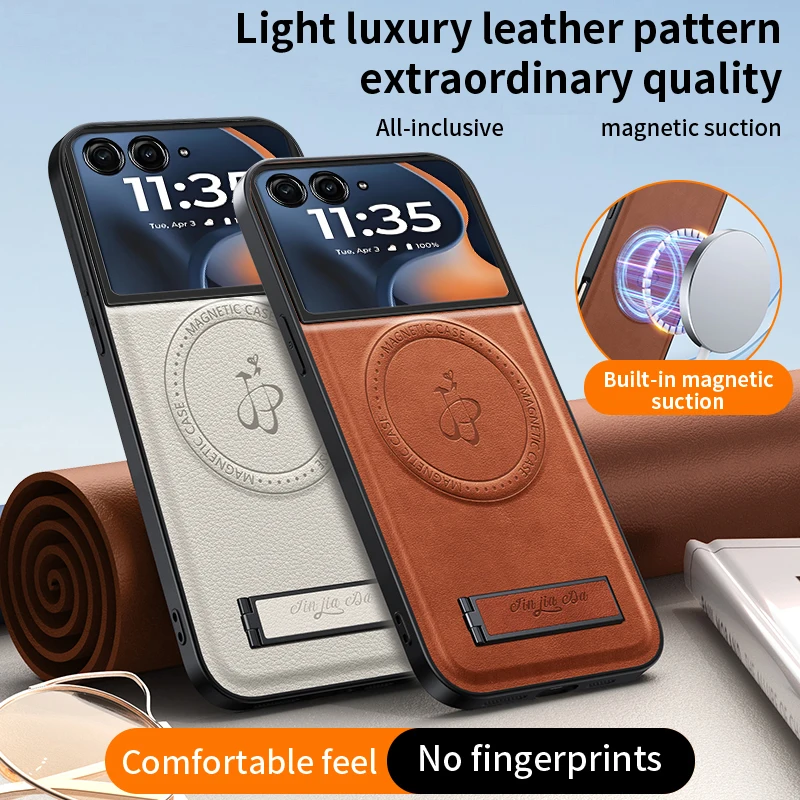 For MOTO Razr 50 60 Ultra Full Lens Protect Silicone Leather Phone Case Holder Magnetic Wireless Charging Soft Back Cover Cases
For MOTO Razr 50 60 Ultra Full Lens Protect Silicone Leather Phone Case Holder Magnetic Wireless Charging Soft Back Cover Cases