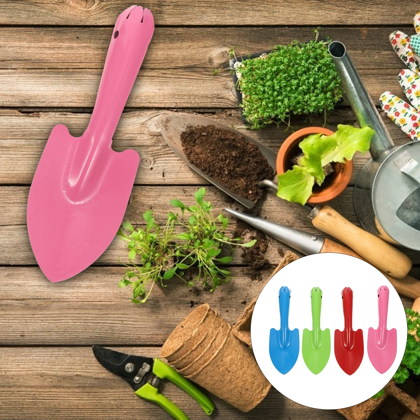 4pcs Gardening Shovels Ergonomic Handles Lightweight Iron Tools for Transplanting Flowers Vegetables Seedlings Soil
4pcs Gardening Shovels Ergonomic Handles Lightweight Iron Tools for Transplanting Flowers Vegetables Seedlings Soil