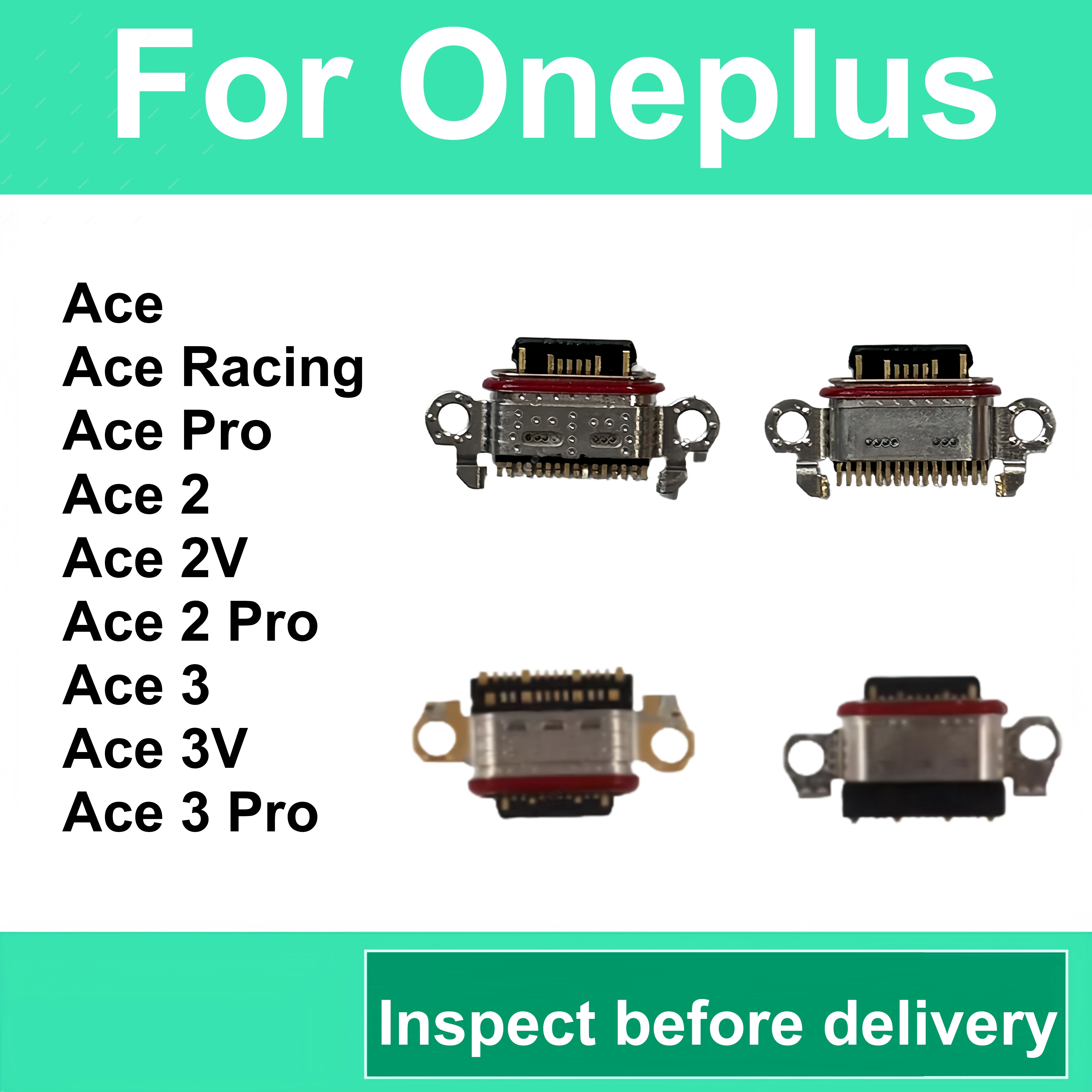 2PCS Charging Port Connector For Oneplus Ace Pro Racing Ace 2 2V 3 3V Pro Reliable Performance Intermittent Cell Phone Repair
2PCS Charging Port Connector For Oneplus Ace Pro Racing Ace 2 2V 3 3V Pro Reliable Performance Intermittent Cell Phone Repair