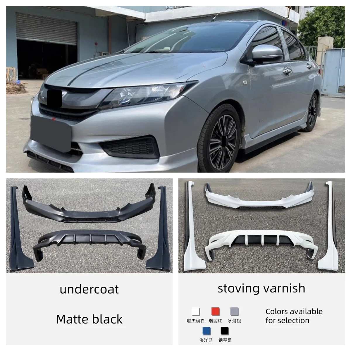 Материал ABS Комплект кузова для Honda city 15-19 модифицированная задняя губа Передняя боковая юбка Snovel Автоаксессуары
Материал ABS Комплект кузова для Honda city 15-19 модифицированная задняя губа Передняя боковая юбка Snovel Автоаксессуары