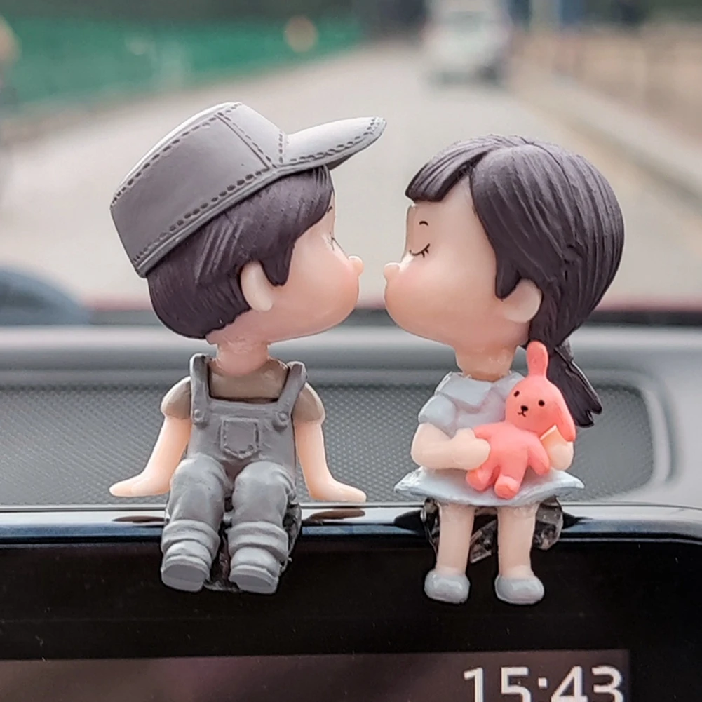 Cartoon Couple Ornaments Cute Resin Character Doll Dashboard Home Office Desk Decorations Type B
Cartoon Couple Ornaments Cute Resin Character Doll Dashboard Home Office Desk Decorations Type B