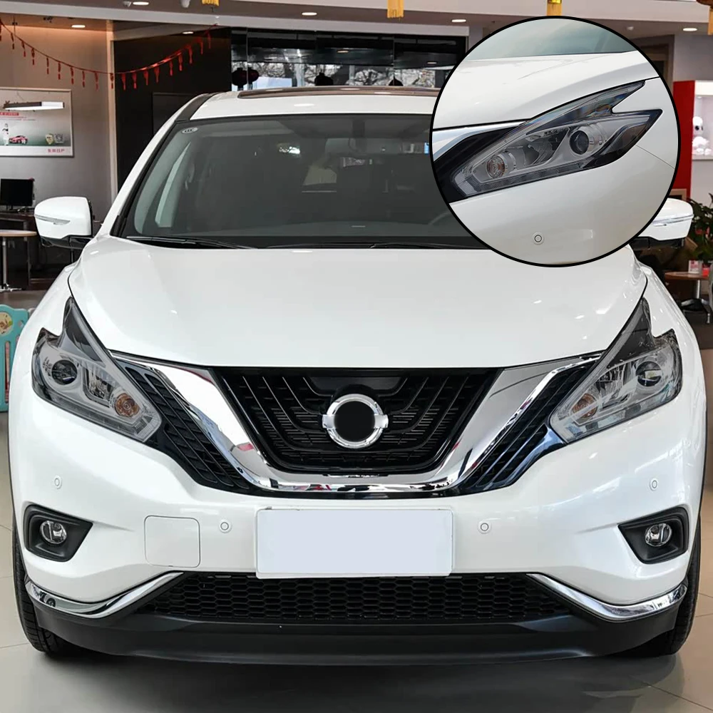 Smoke Black High-Gloss TPU Headlight PPF Film For Nissan Murano Z52 2015-2024 Pre-Cut Anti-Scratch Protective Vinyl Wrap Film
Smoke Black High-Gloss TPU Headlight PPF Film For Nissan Murano Z52 2015-2024 Pre-Cut Anti-Scratch Protective Vinyl Wrap Film