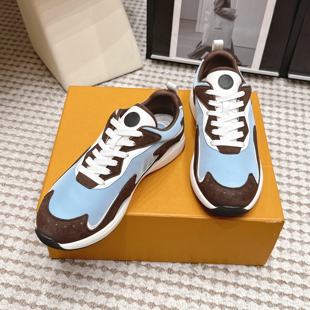 Men's suede and mesh rubber-trimmed casual sneakers Two-tone design with thick soles and height-enhancing features Size 39-45
Men's suede and mesh rubber-trimmed casual sneakers Two-tone design with thick soles and height-enhancing features Size 39-45