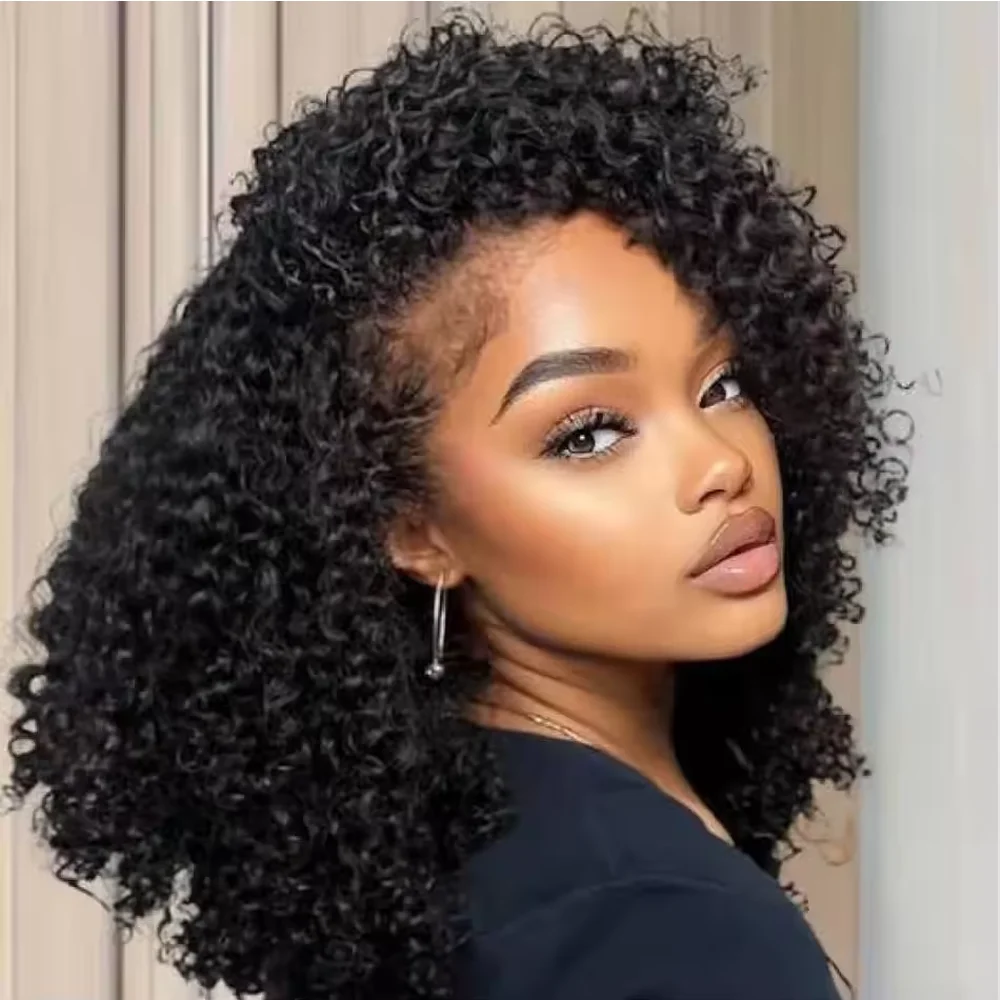 200 Density Curly Half Wig Human Hair 3 In 1 Seamless Flip Over Half Wigs Wear and 22 Inch Curly Wig Drawstring Headband Wigs
200 Density Curly Half Wig Human Hair 3 In 1 Seamless Flip Over Half Wigs Wear and 22 Inch Curly Wig Drawstring Headband Wigs