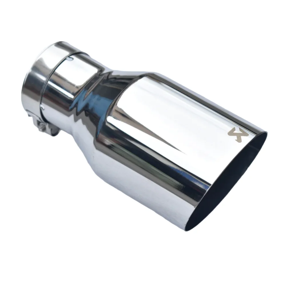 AK Exhaust Tip 2.5 Inch Inlet 4 Inch Outlet 7.5 Long 304 Stainless Steel Diesel Exhaust Tailpipe Tip for Vehicle
AK Exhaust Tip 2.5 Inch Inlet 4 Inch Outlet 7.5 Long 304 Stainless Steel Diesel Exhaust Tailpipe Tip for Vehicle