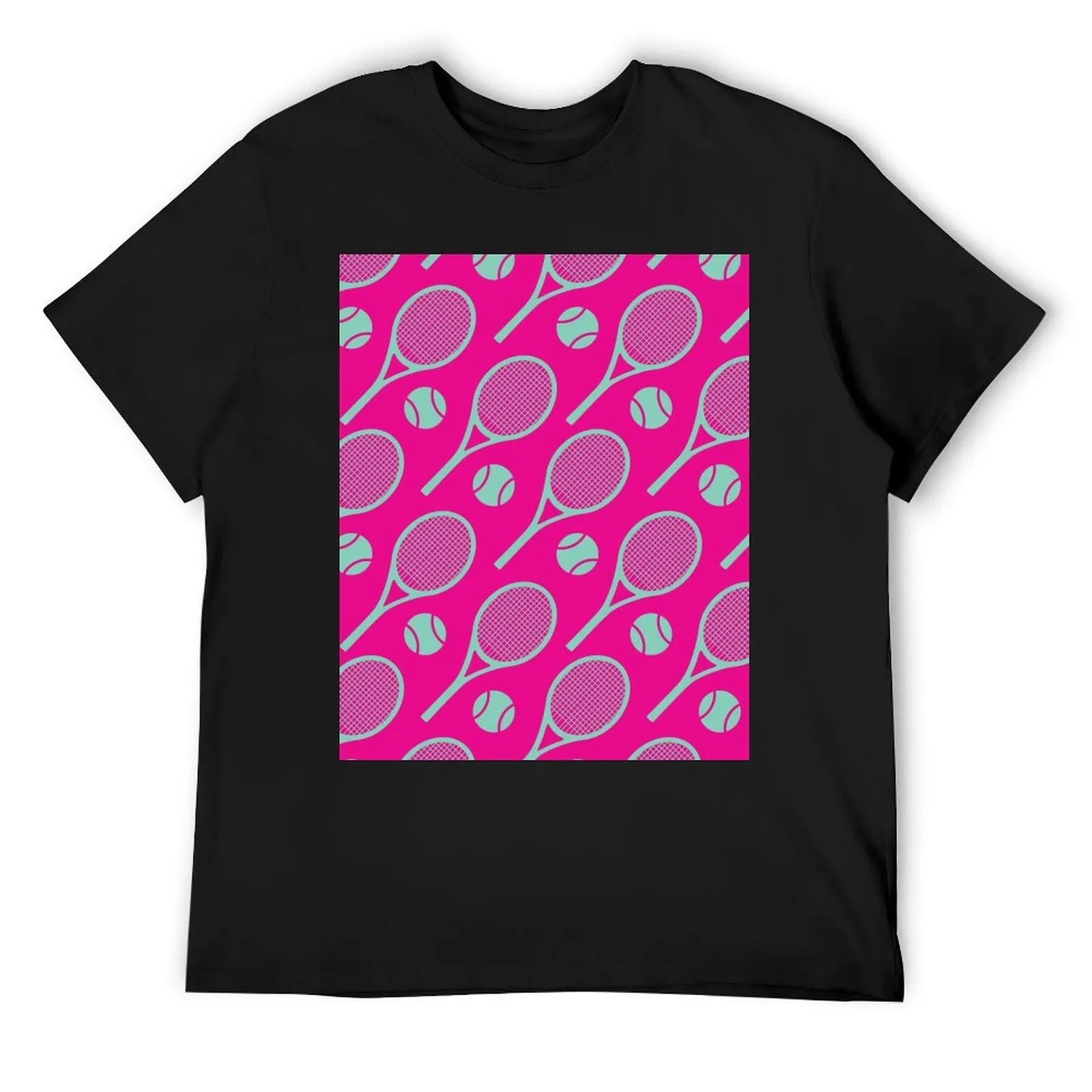 Tennis sweet pink and minty pattern T-Shirt man clothes plus size tops korean fashion mens graphic t-shirts
Tennis sweet pink and minty pattern T-Shirt man clothes plus size tops korean fashion mens graphic t-shirts
