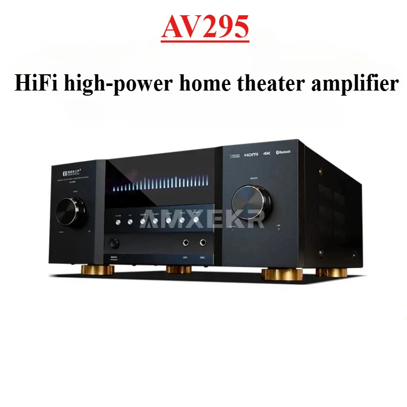 Красивый усилитель AV295 hifi уровень 4K HD HDMI Bluetooth USB Домашний кинотеатр 5,1 мощный усилитель
Красивый усилитель AV295 hifi уровень 4K HD HDMI Bluetooth USB Домашний кинотеатр 5,1 мощный усилитель