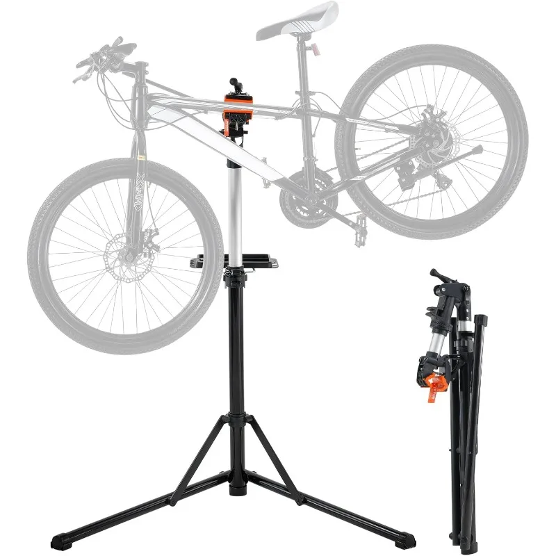 VEVOR Bike Repair Stand, 66 lbs Heavy-Duty Aluminum Bicycle Repair Stand, Adjustable Height Bike Maintenance Workstand with Magn
VEVOR Bike Repair Stand, 66 lbs Heavy-Duty Aluminum Bicycle Repair Stand, Adjustable Height Bike Maintenance Workstand with Magn