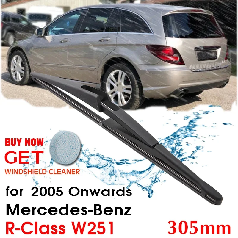 Car Wiper Blade Rear Back Window Windscreen Windshield Wipers Auto Accessories For Mercedes-Benz R-Class W251 2005 Onwards 305mm
Car Wiper Blade Rear Back Window Windscreen Windshield Wipers Auto Accessories For Mercedes-Benz R-Class W251 2005 Onwards 305mm