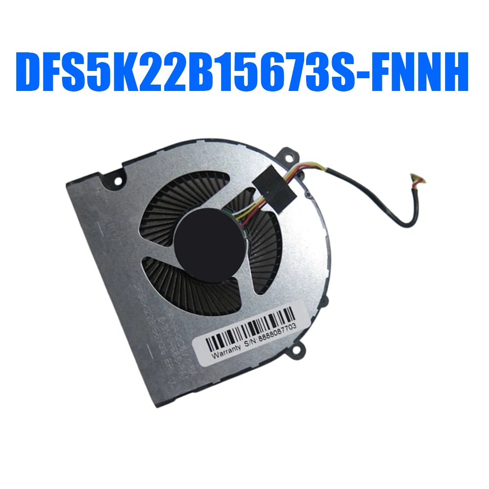 DFS5K22B15673S-FNNH DFS5K22B15673S FNNH 6-31-NH55S-RA1 DC5V 0.5A 4PIN Laptop CPU Fan
DFS5K22B15673S-FNNH DFS5K22B15673S FNNH 6-31-NH55S-RA1 DC5V 0.5A 4PIN Laptop CPU Fan