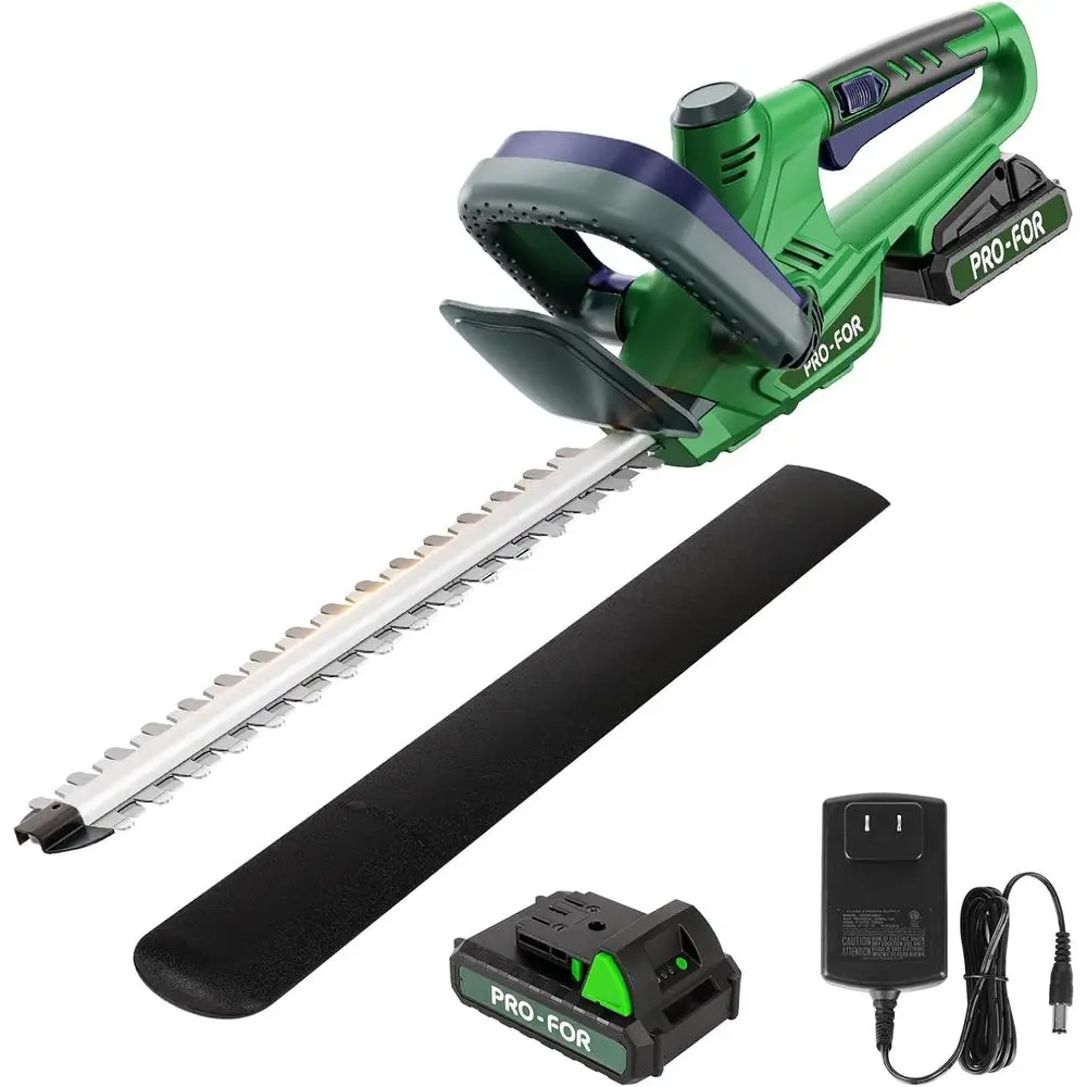 20V Electric Shrub Trimmer, 22 Dual-Action Blade, 3000SPM, Lightweight, Battery-Powered Yard Tool
20V Electric Shrub Trimmer, 22 Dual-Action Blade, 3000SPM, Lightweight, Battery-Powered Yard Tool