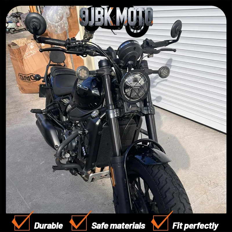For CFMOTO CL-C 450 CLC 450 Motorcycle Headlight Mesh Grill Guard Front Lamp Mesh Grille Cover Protector Cruiser Headlight Cover
For CFMOTO CL-C 450 CLC 450 Motorcycle Headlight Mesh Grill Guard Front Lamp Mesh Grille Cover Protector Cruiser Headlight Cover