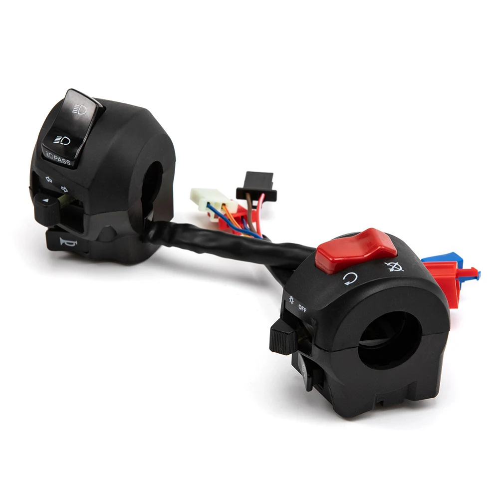 For Yamaha Old Wave Seat Combination Switch 7/8" 22mm Motorcycle Turn Signal Headlight Control Switch Motorcycle Switches
For Yamaha Old Wave Seat Combination Switch 7/8" 22mm Motorcycle Turn Signal Headlight Control Switch Motorcycle Switches