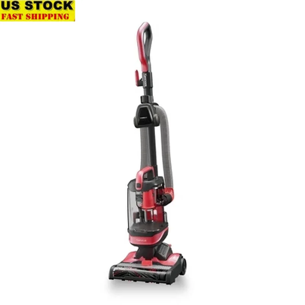 Легкий пылесос без мешка с технологией устранения волос, многоповерхностный, 1000 Вт, поворотное рулевое управление, бортовые инструменты, шнур 26 футов 
Легкий пылесос без мешка с технологией устранения волос, многоповерхностный, 1000 Вт, поворотное рулевое управление, бортовые инструменты, шнур 26 футов