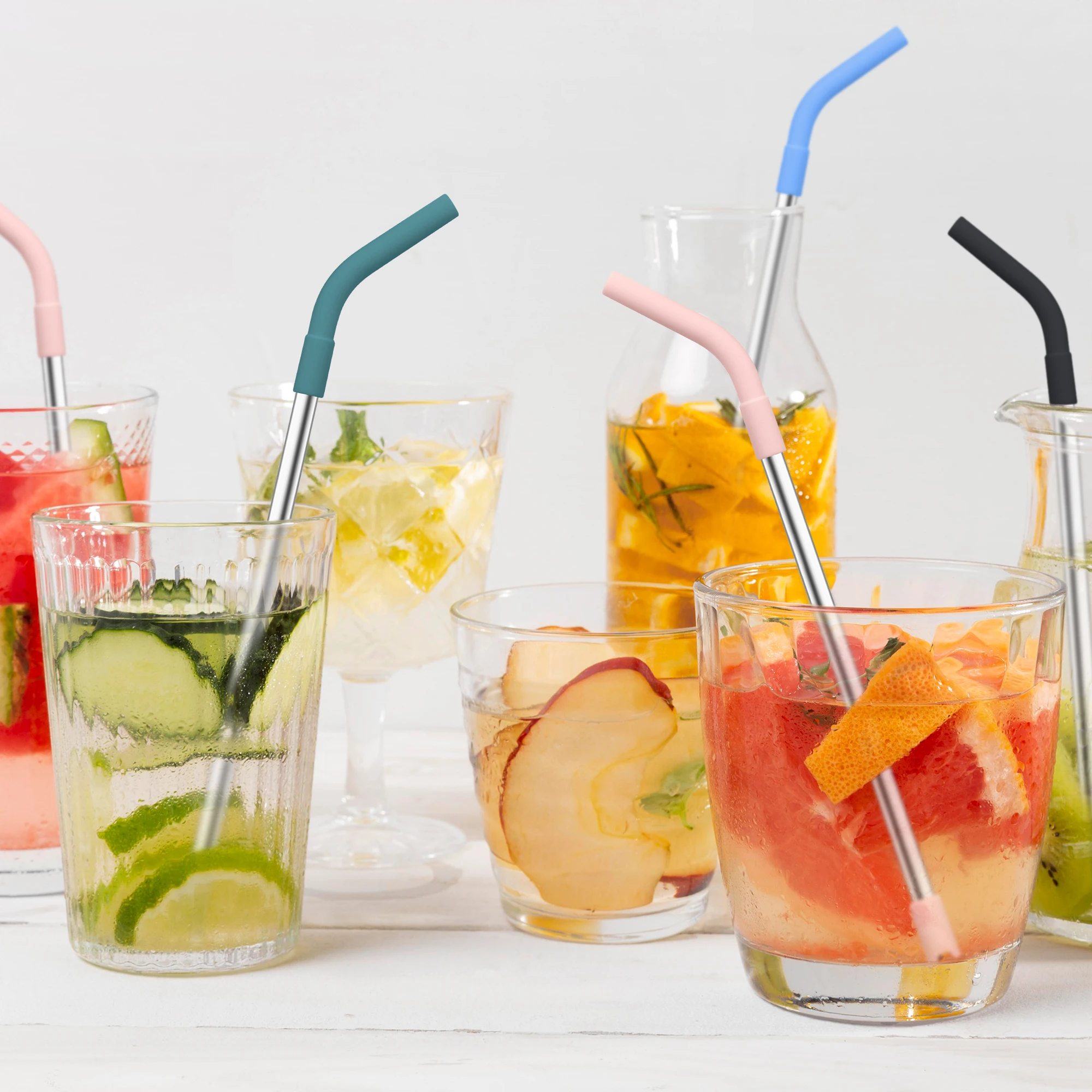 Water Cup Silicone Straw Cover Matching Multi-Color Ice Bullock Cup Straw Cap Cup Plug Dustproof Decoration Universal Stainless
Water Cup Silicone Straw Cover Matching Multi-Color Ice Bullock Cup Straw Cap Cup Plug Dustproof Decoration Universal Stainless
